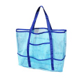 Summer packaging net bag shopping bag net large capacity washing sports breathable hand reusable net shopping bag